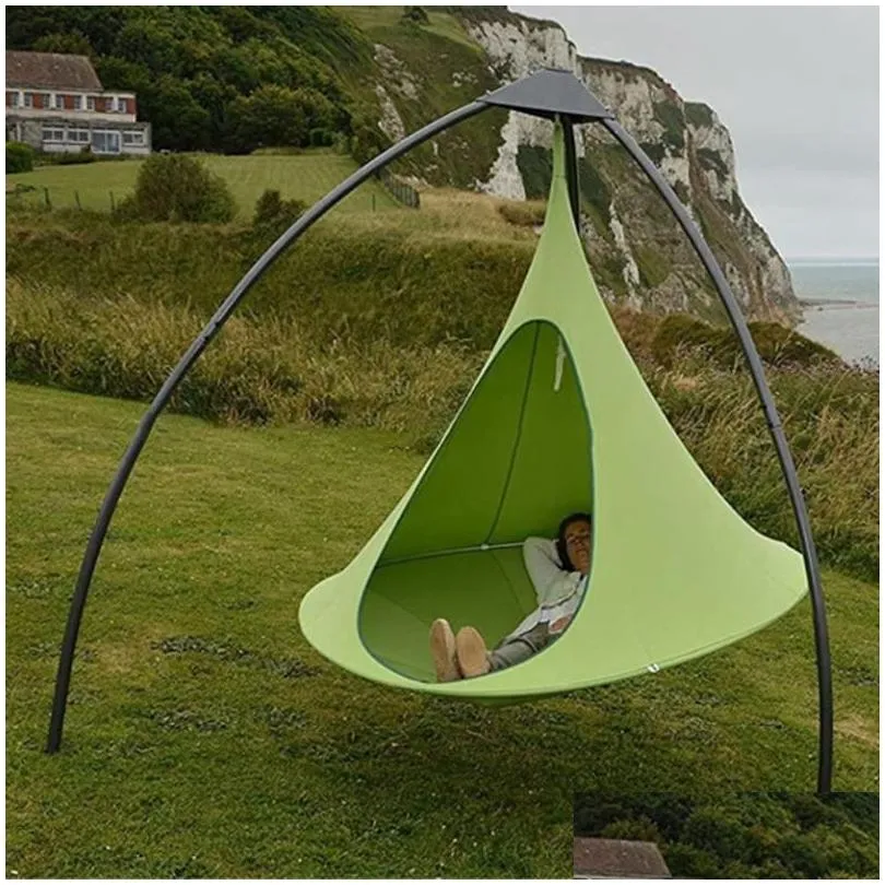 Camp Furniture Children Shape Teepee Tree Hanging Swing Chair For Kids Adults Indoor Outdoor Hammock Tent Patio Camping 100cm6896781