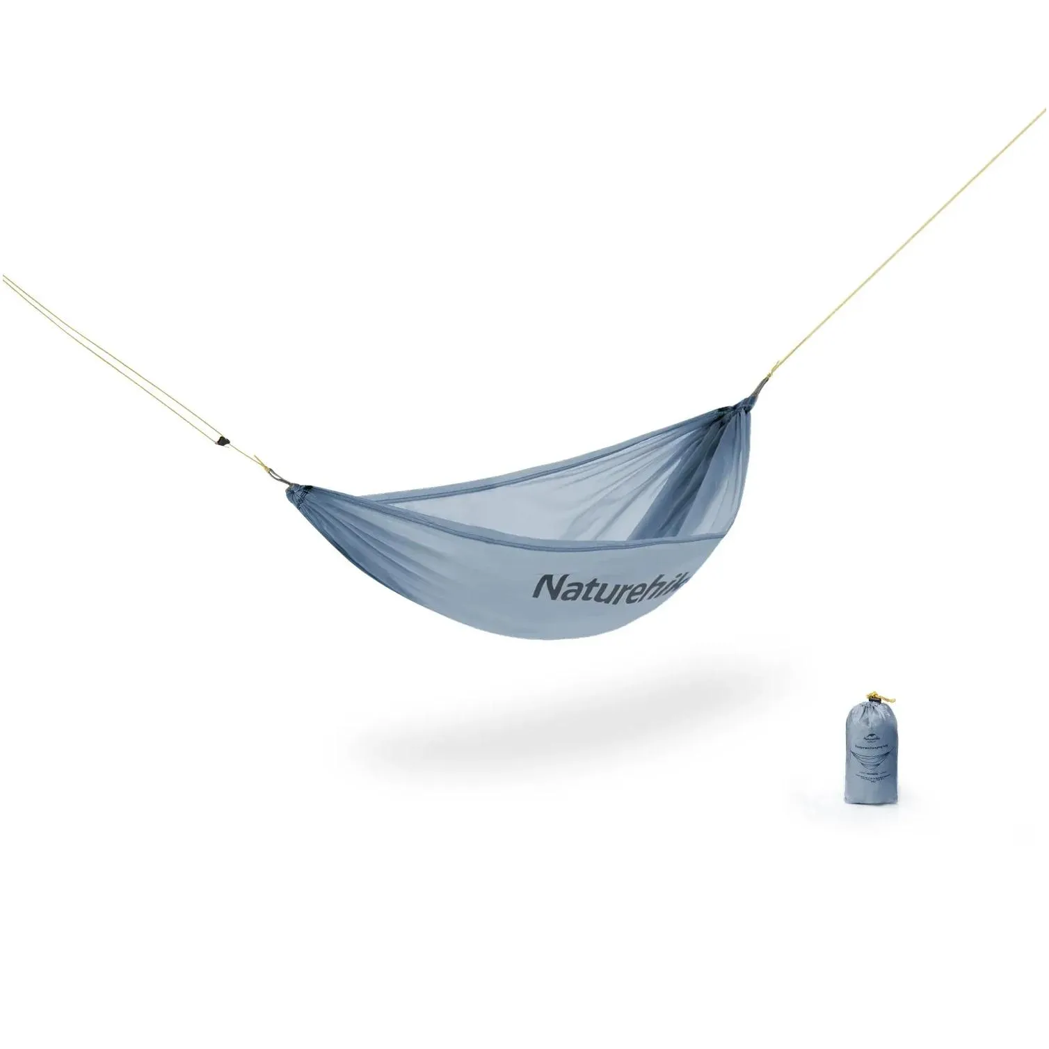 Furnishings Naturehike Ultralight Hammock Outdoor Camping Gear Swing Breathable Resistant 30D Nylon Hammock Equipment Storage Hanging