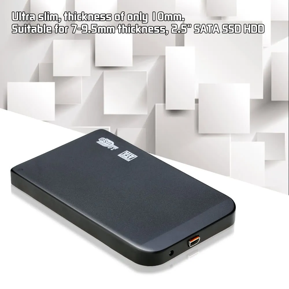 hdd case 2.5 sata to usb 3.0 adapter hard drive external enclosure case for hd ssd disk hdd box