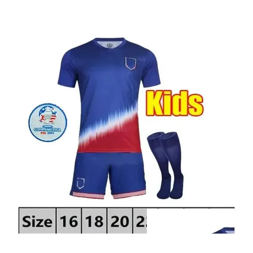 2024 PULISIC UsaS Soccer Jerseys REYNA AARONSON WEAH ACOSTA McKENNIE 24 25 Maillot De Futol FERREIRA DEST MORGAN Us A Football Shirt RAPINOE DUNN Men Women