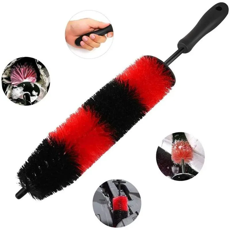 Car Sponge Drop Brush Wheel Hub Special Hair Tire Soft Cleaning Beauty Supplies Delivery Automobiles Motorcycles Care Otlxl