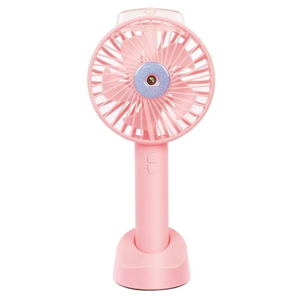 Usb Gadgets Portable Handheld Mini Fan Gadget Cooling Humidifier Rechargeable Battery Water Spray With Retail Box Drop Delivery Comput