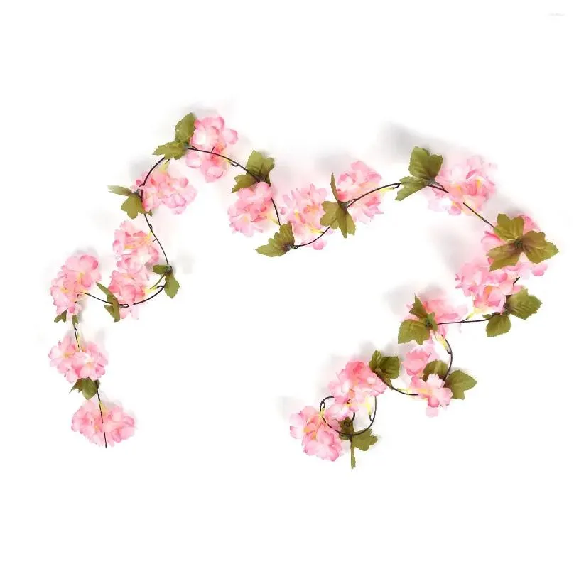 Decorative Flowers Fake Cherry Flower Clear Texture Durable Beautiful. Artificial With Highly Simulated For Most People Weddings