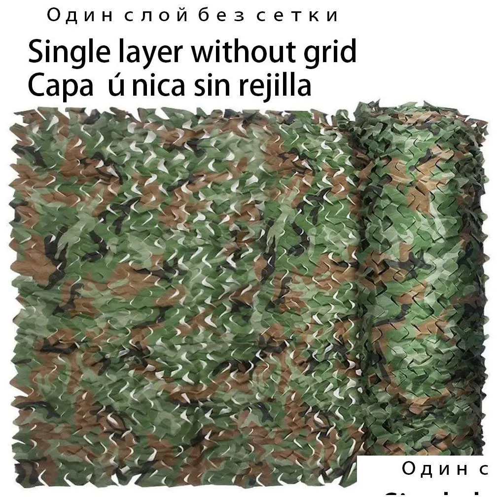 Camouflage Net 1.5M x 2 3 4 5 6 7 8 9 10M Wide Camouflage Camo Netting Bulk Roll Decoration Sun Shade Party Camping Desert Jungl