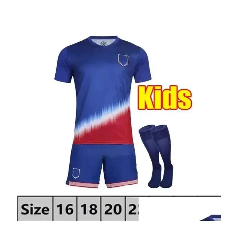 2024 PULISIC UsaS Soccer Jerseys REYNA AARONSON WEAH ACOSTA McKENNIE 24 25 Maillot De Futol FERREIRA DEST MORGAN Us A Football Shirt RAPINOE DUNN Men Women