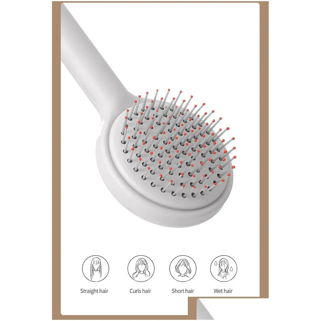 Smart Remote Control Youpin Portable Comb Long Hair Curly Air Cushion Airbag Mas Styling Drop Delivery Electronics Dht7X