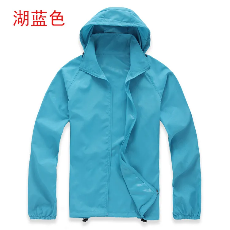 Womens Jackets Fashion Quick Dry Skin Waterproof Windbreaker Sun Protection Anti-Uv Coats Outdoor Sports Clothing Cam Jacket 10Pcs P Otiyf