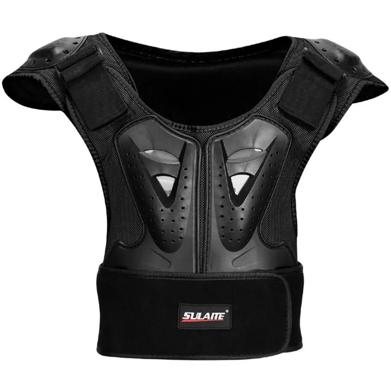 kids motorcycle armor vest jacket motocross moto vest back chest protector offroad dirt bike skateboarding protective gear8332512