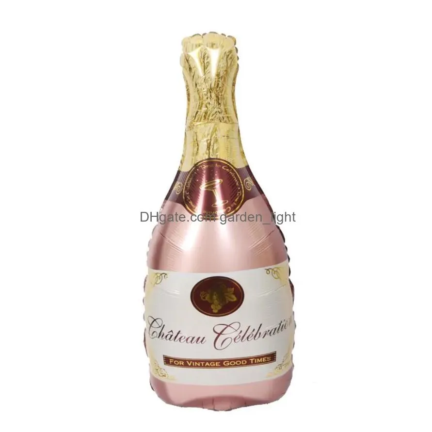 big helium balloon champagne goblet whisky beer balloon wedding birthday party decorations adult kids ballons event party