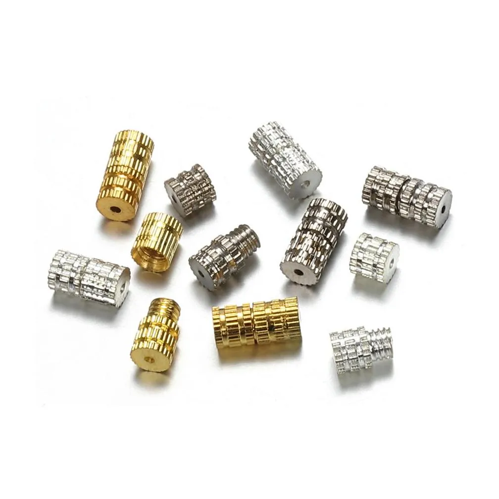 cylinder screw fasteners clasps buckles for jewelry making necklace bracelet rope end closure connector diy findings