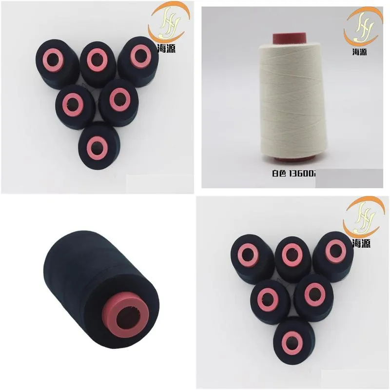 Sewing Notions & Tools 1313 Aramid Thread Fire Protection Clothing Retardant Protective White And Drop Delivery Apparel Dhxa9