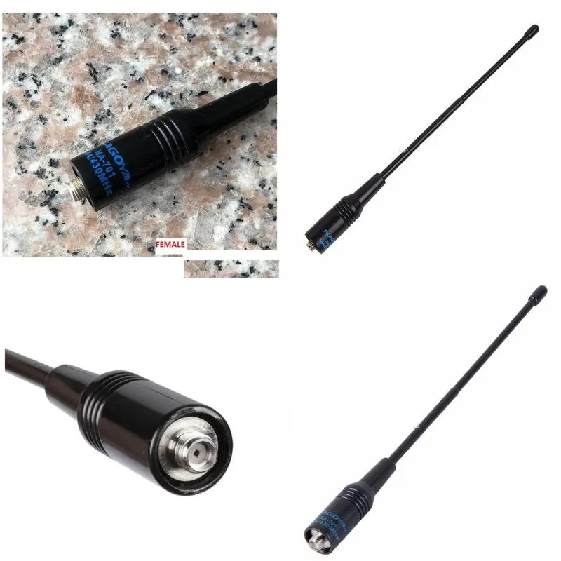 Outdoor tool accessories Walkie Talkie Nagoya NA-701 SMA-Female Dual Band 144/430MHz Soft Antenna For connector port