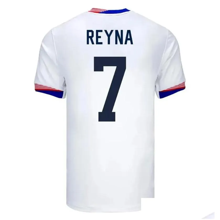 2024 PULISIC UsaS Soccer Jerseys REYNA AARONSON WEAH ACOSTA McKENNIE 24 25 Maillot De Futol FERREIRA DEST MORGAN Us A Football Shirt RAPINOE DUNN Men Women