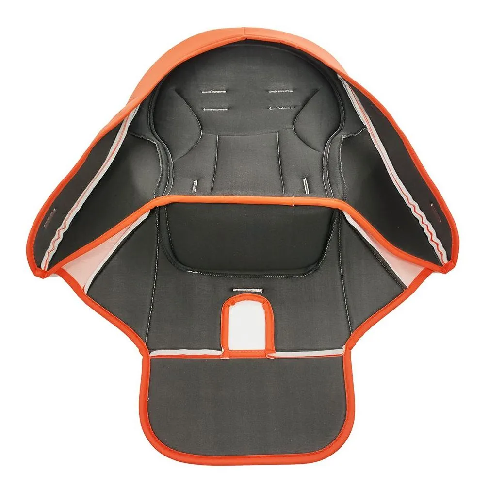 Stroller Parts Accessories Baby Seat Cushion Compatible Peg perego Siesta Zero 3 Aag Baoneo High Chair Or Buggy PU Leather With Sponge Bebe