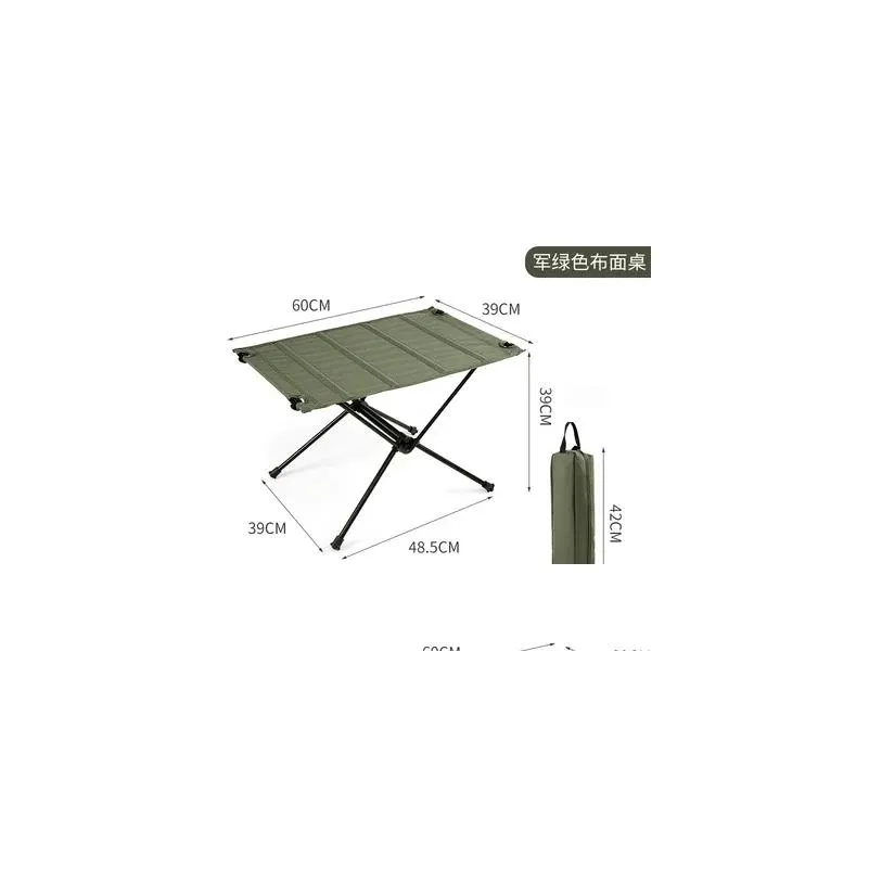 Camp Furniture Picnic Folding Camping Table Fishing Patio Coffee Gaming Outdoor Organizer Boxes Parasol Mesa Plegable Balcony