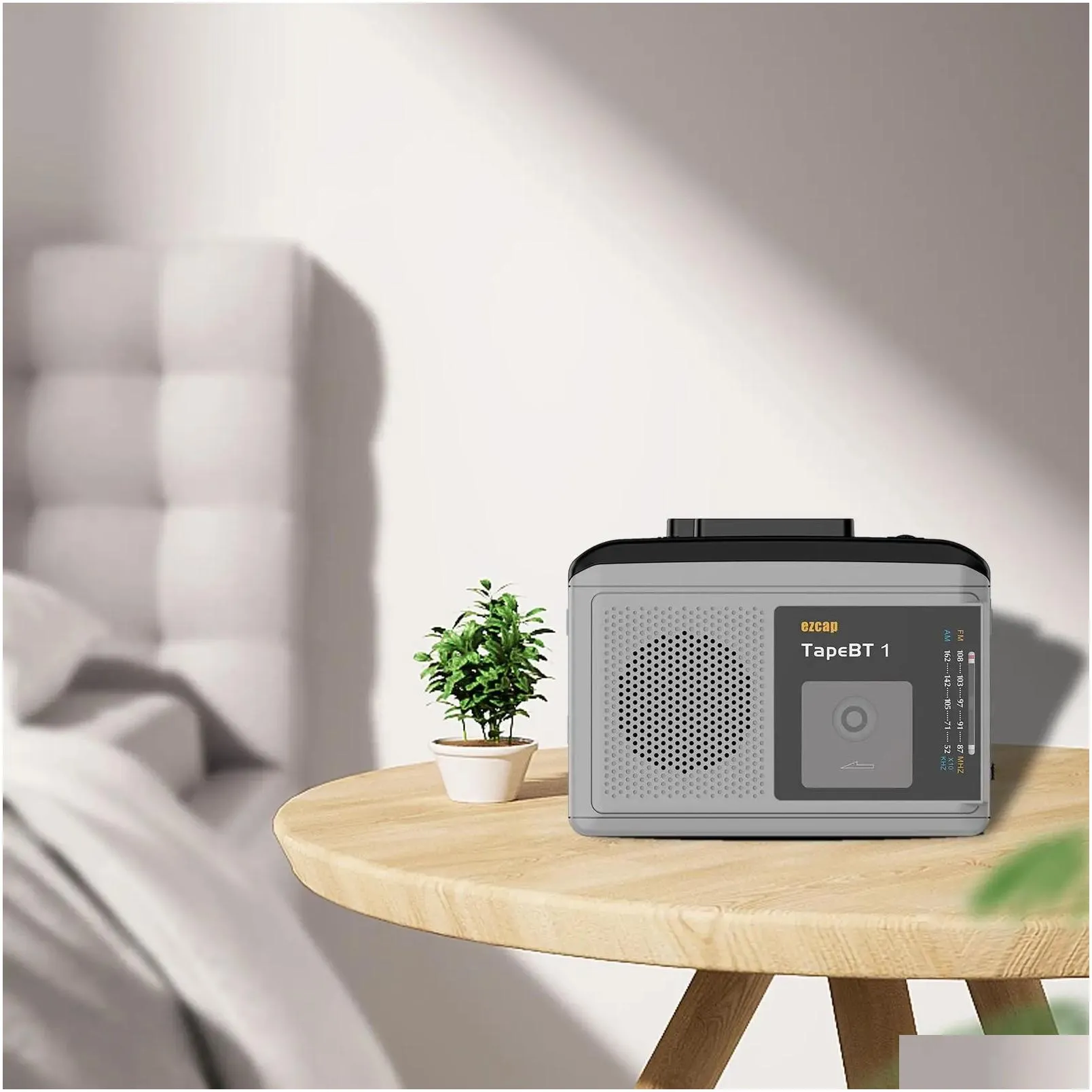 Radio Cassette Player Builtin Speaker Earphone Music Tape Drop Delivery Dhzkd