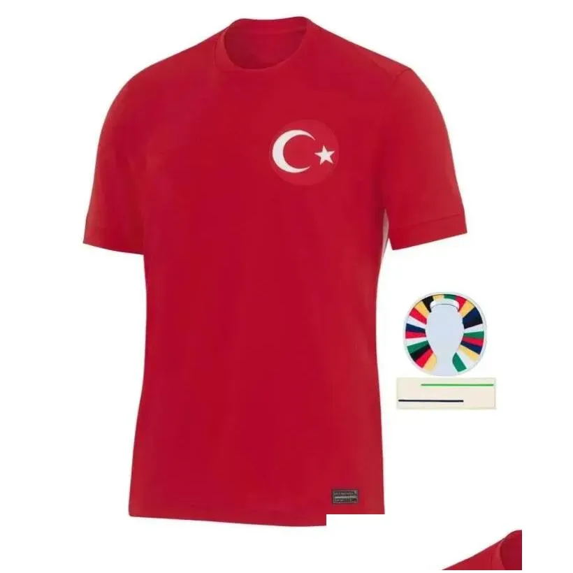 2024 2025 Turkiye Soccer Jersey E Cup Turkey National Team Home Away DEMIRAL Kokcu YILDIZ ENES calhanoglu Football Shirts Kit