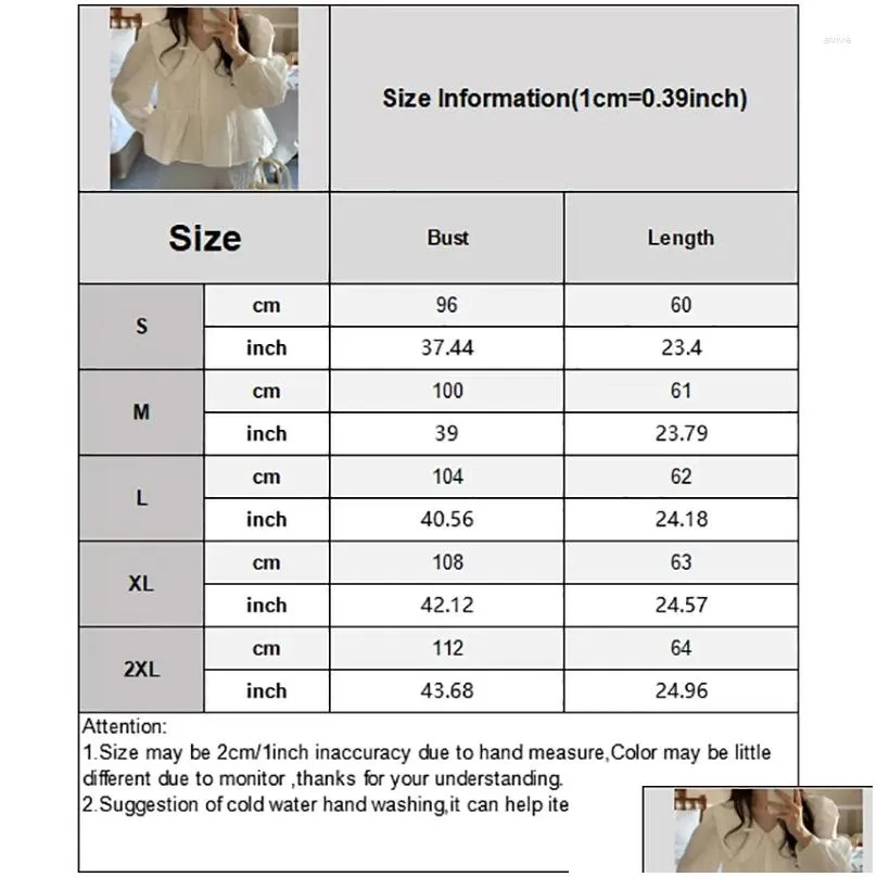 Women`s Blouses Doll Collar Long Sleeve Shirts For Women Ruffle Loose Lace Up Bow Tops Female Spring Summer Fashion White Lady