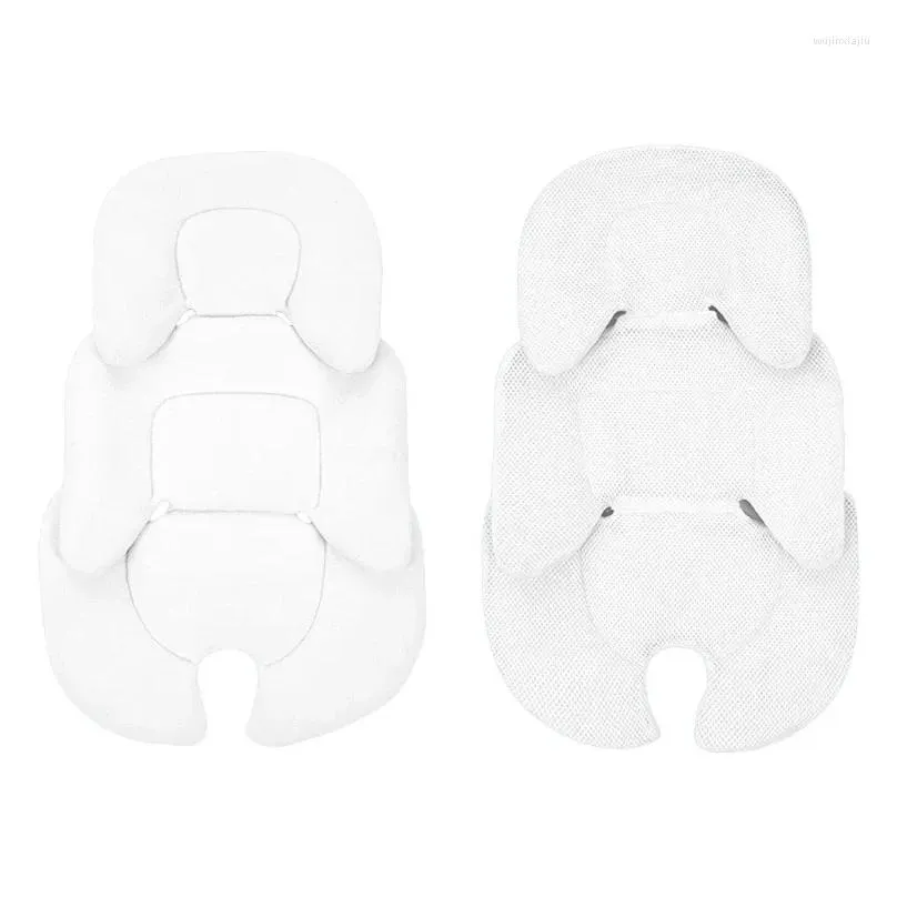 Stroller Parts Baby Cushion Infant Car For Seat Insert Head Body Support Pillow Pram Thermal Mattress Mesh Breathable Liner Mat