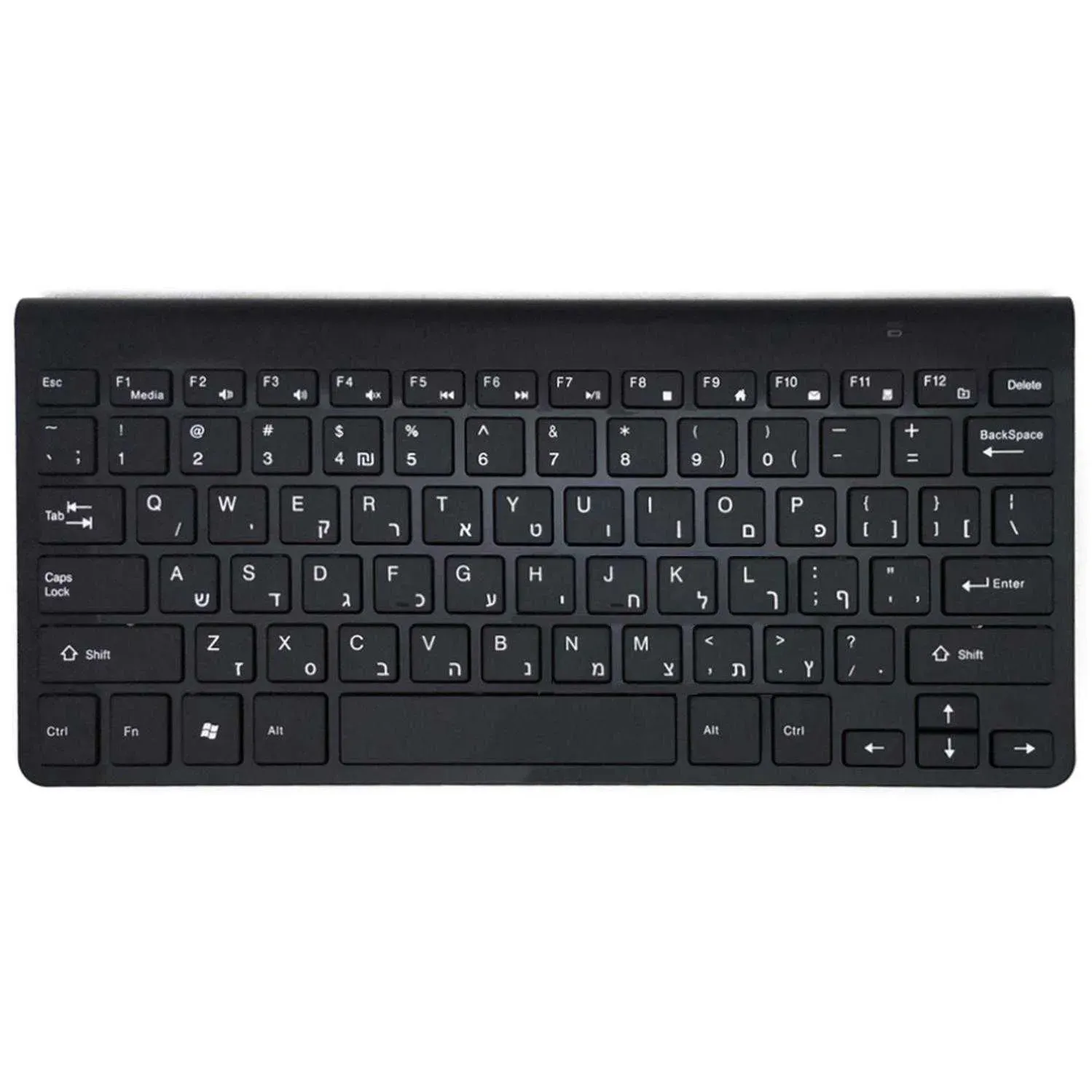israel hebrew keyboard high quality ultraslim wireless keyboard mute keycap 24g keyboard for win xp 7 10 android tv box y08089769874