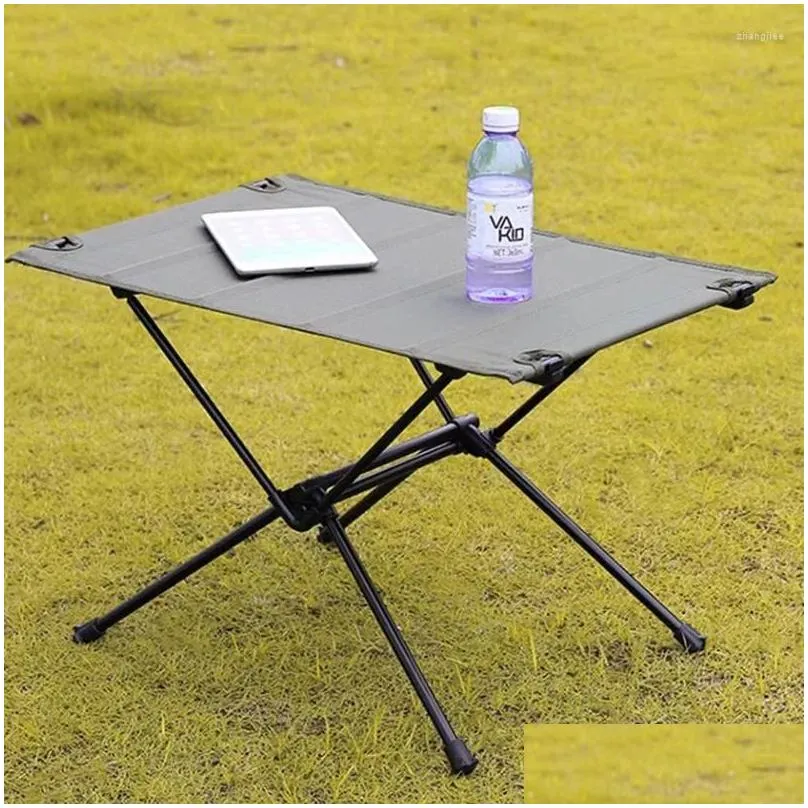 Camp Furniture Picnic Folding Camping Table Fishing Patio Coffee Gaming Outdoor Organizer Boxes Parasol Mesa Plegable Balcony