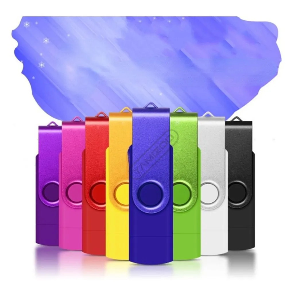 custom colorful otg 2.0 usb flash drive 8gb 16gb 32gb 64gb 128gb usb stick pen drive high speed pendrive for smart phone laptop