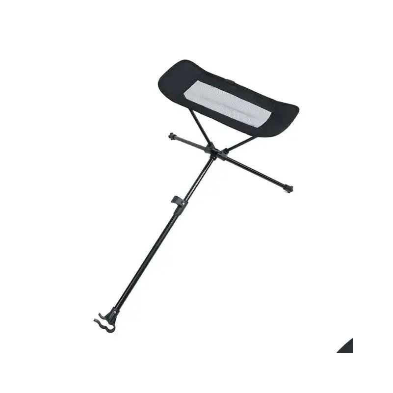 Furnishings Portable Stool Outdoor Folding Chair Adjustable Back Long Chair Camping Recliner Picnic Beach Relaxation Chair with