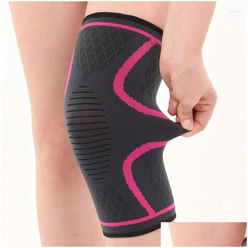 Knee Pads 1PCS Fitness Running Cycling Support Braces Elastic Nylon Sport Compression Pad Sleeve For Basketball