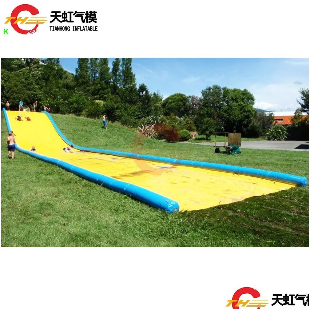 outdoor activities airtight Slip n Slide commercial inflatable slide the city long inflatable water slides for sale