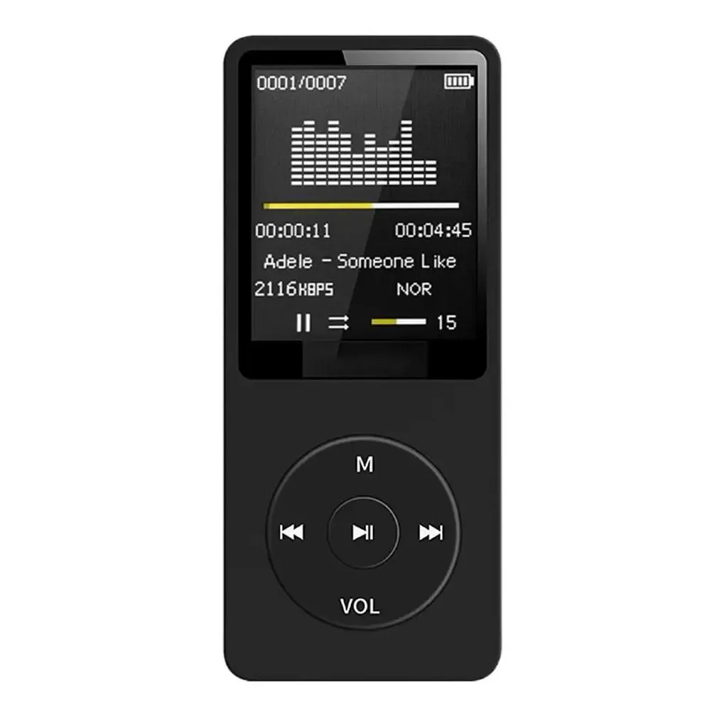 Mp3 & Mp4 Players Player Bluetooompatible Music 1.8 Portable Students Walkman Fm Radio External Trathin Recording For Phones Drop Del Dhr8V