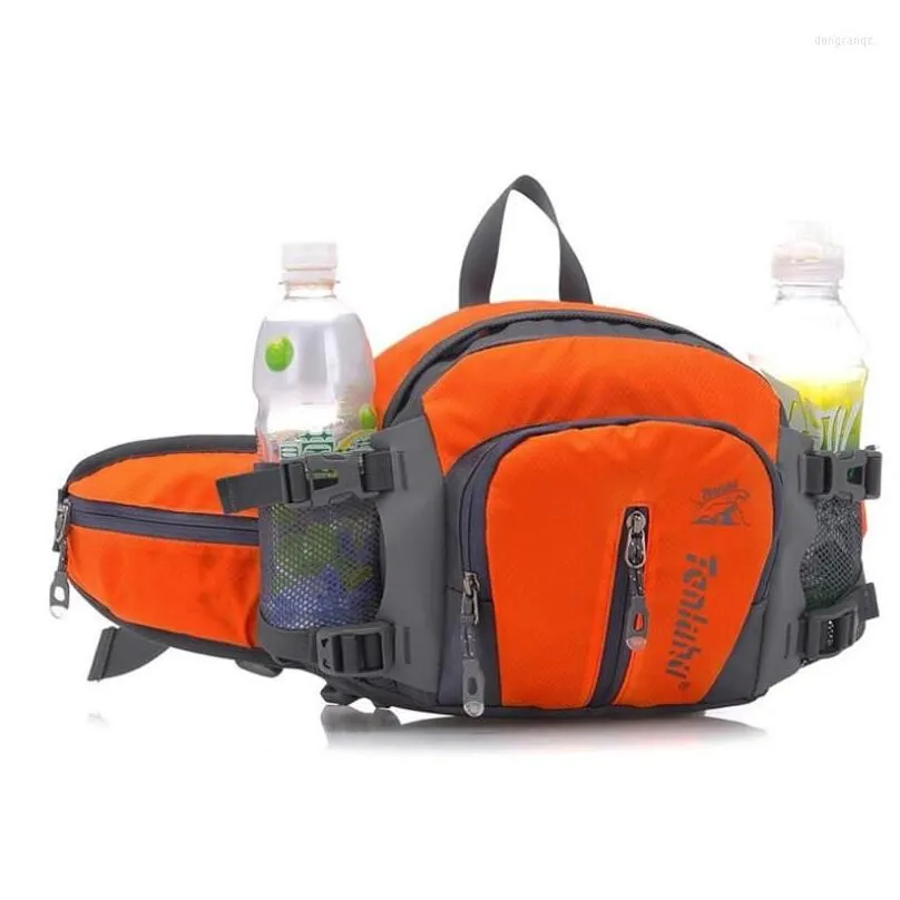 Outdoor Bags 5L Large Running Bag Sport Bicycle Cycling Backpack Shoulder Waist Pack Men Women Hiking Camping Bike Riding