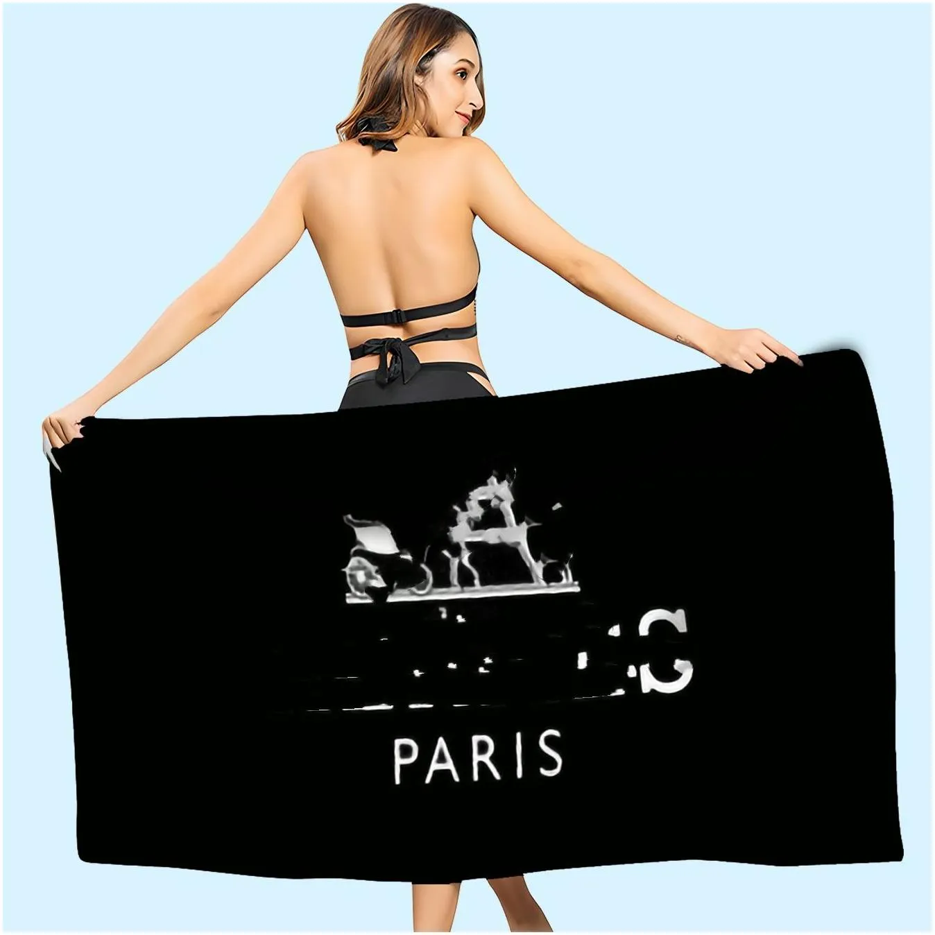 Classic Beach Towel Microfiber Not Easy to Lint Absorbent Factory Direct Sales Swimming Portable Printed Bath Towels