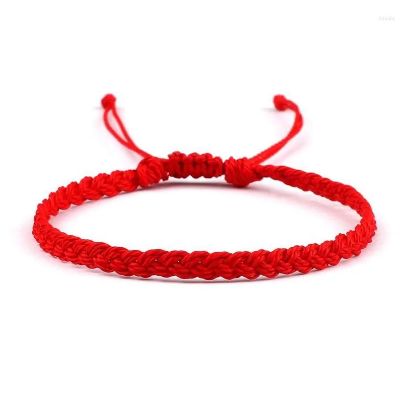 Charm Bracelets Handmade Wax String Bracelet Waterproof Thread Braided Bangles Women Men Bohemian Twist Friendship Wristband Jewelry