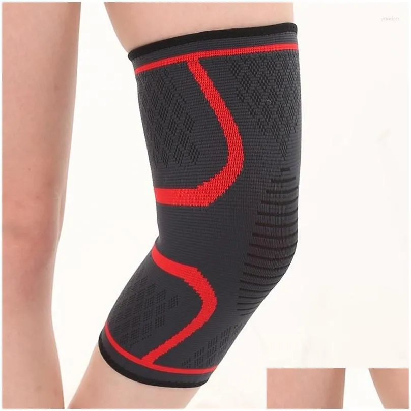 Knee Pads 1PCS Fitness Running Cycling Support Braces Elastic Nylon Sport Compression Pad Sleeve For Basketball