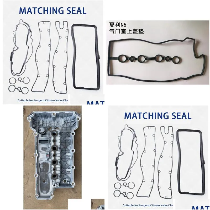Engine valve cover gasket  sealing ring covers gaskets to prevent oil leakage, etc