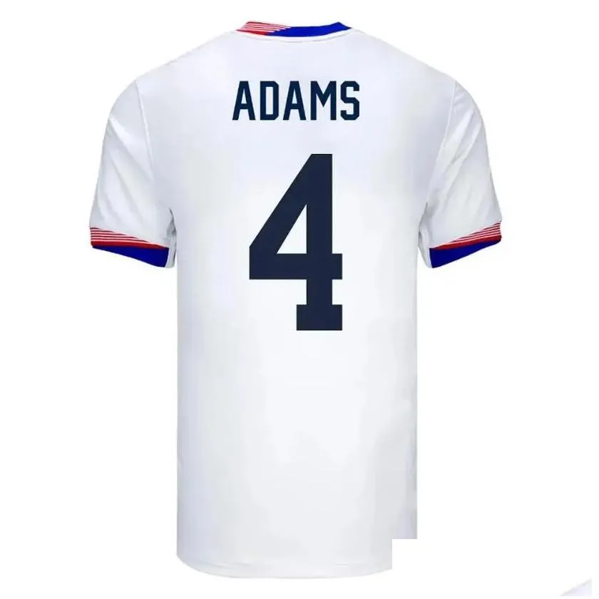 2024 PULISIC UsaS Soccer Jerseys REYNA AARONSON WEAH ACOSTA McKENNIE 24 25 Maillot De Futol FERREIRA DEST MORGAN Us A Football Shirt RAPINOE DUNN Men Women