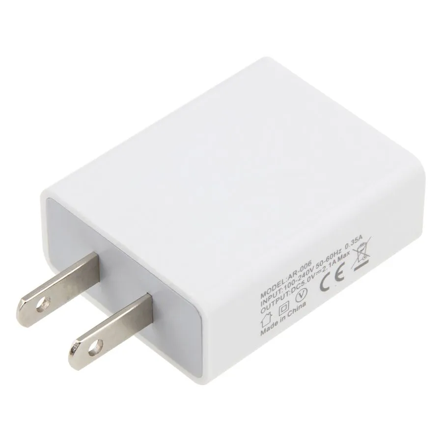 USB Wall  5V 2A US Plug Fast Charging Power Adapter for Samsung Galaxy S10 Xiaomi1642360