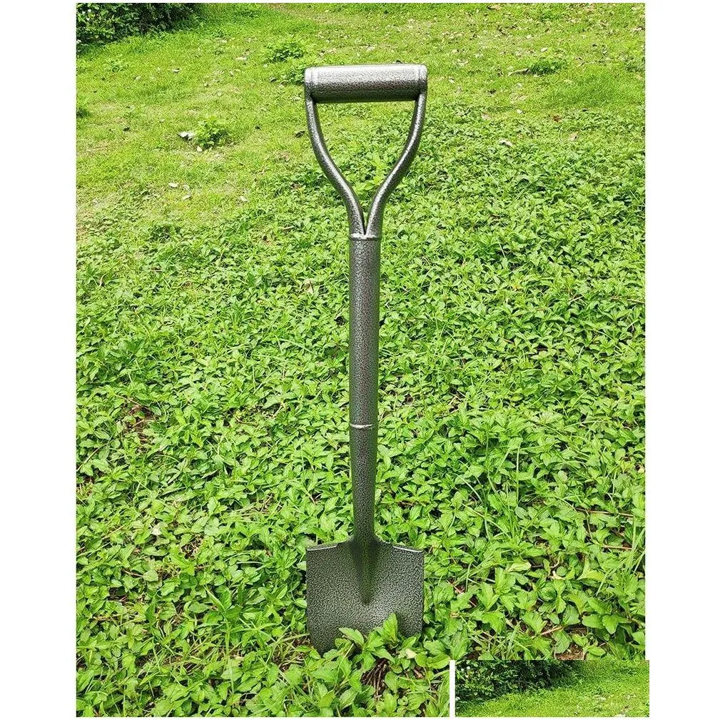 Spade & Shovel All Metal Shovels For Digging Heavy Duty With D-Handle And Hardened-Steel Drop Delivery Home Garden Tools Otngf