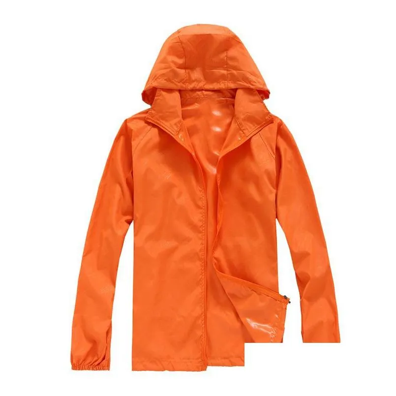 Womens Jackets Fashion Quick Dry Skin Waterproof Windbreaker Sun Protection Anti-Uv Coats Outdoor Sports Clothing Cam Jacket 10Pcs P