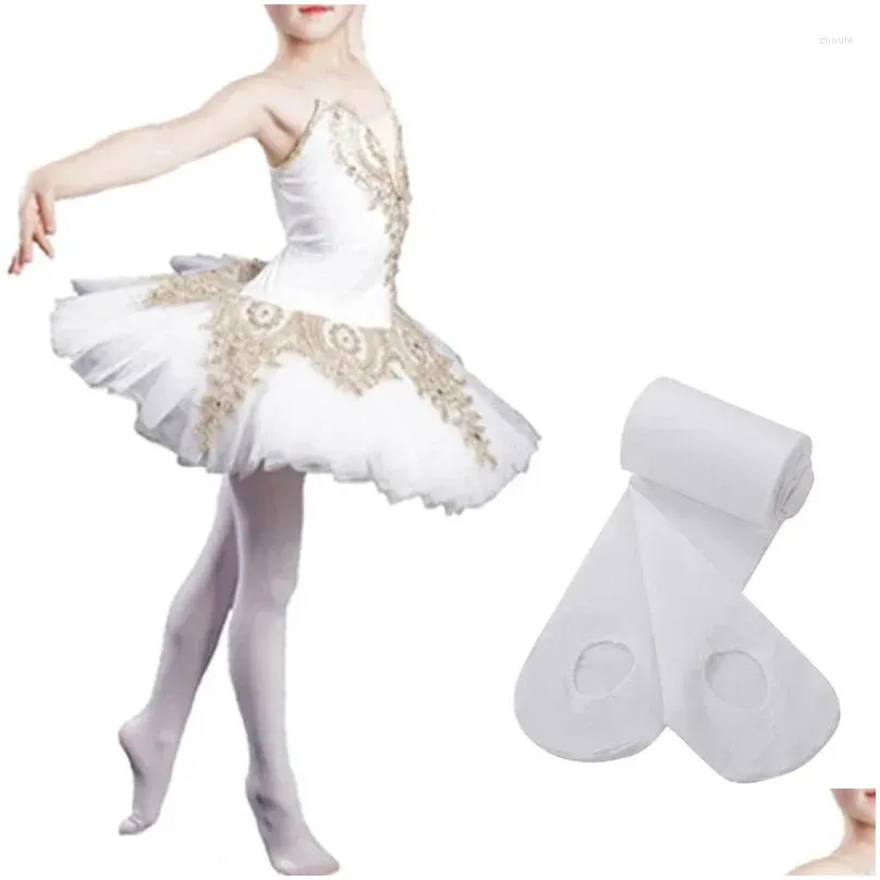 Women Socks Ballet Tights Convertible Dance Daily Student Opaque Gymnastic Leggings Pantyhose Stockings For