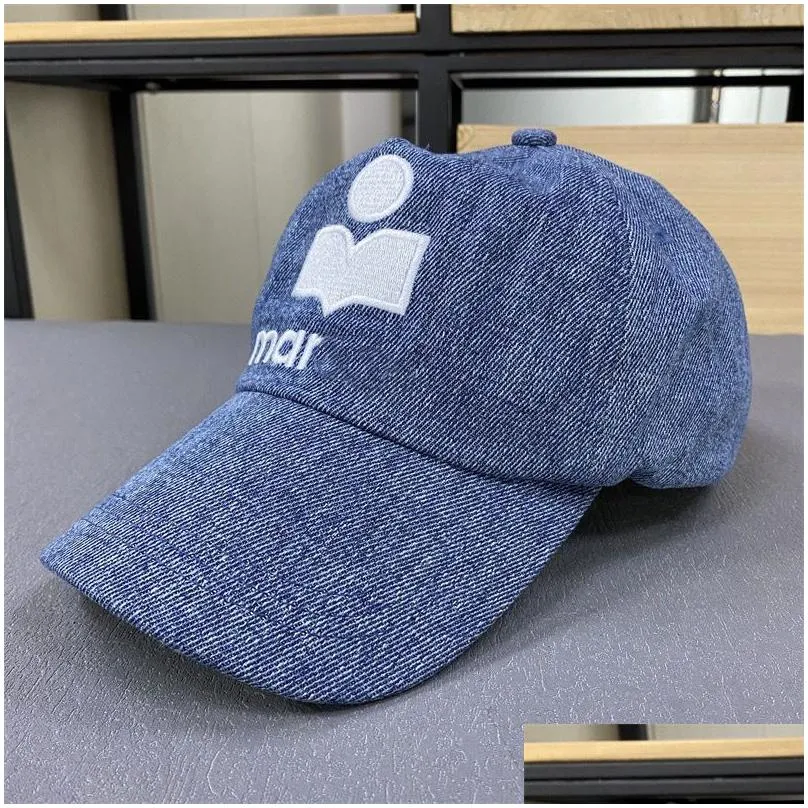 Ball Caps New High Quality Street Fashion Baseball Hats Mens Womens Sports Designer Letters Adjustable Fit Hat Marant Beanie Drop Deli Otz6E