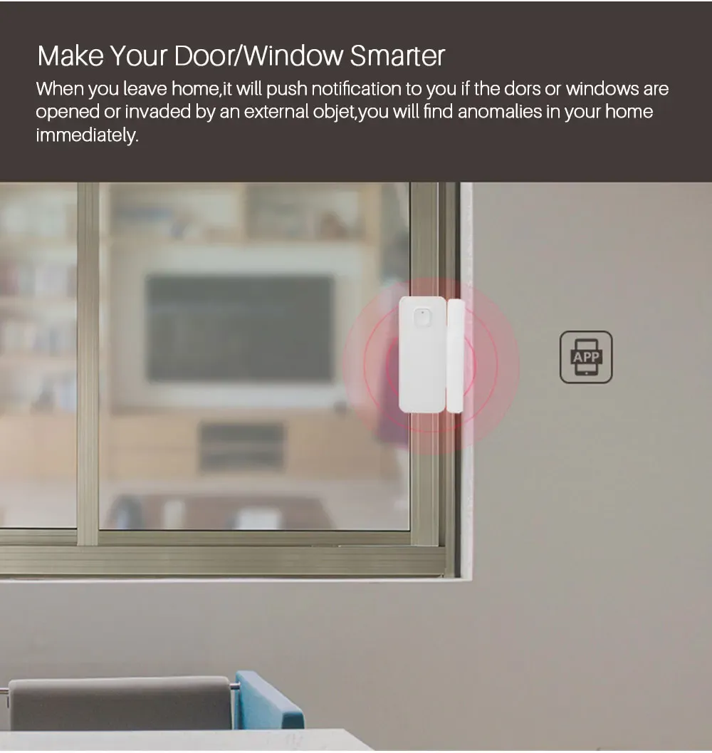 WiFi Window Door Sensor Detector (5)