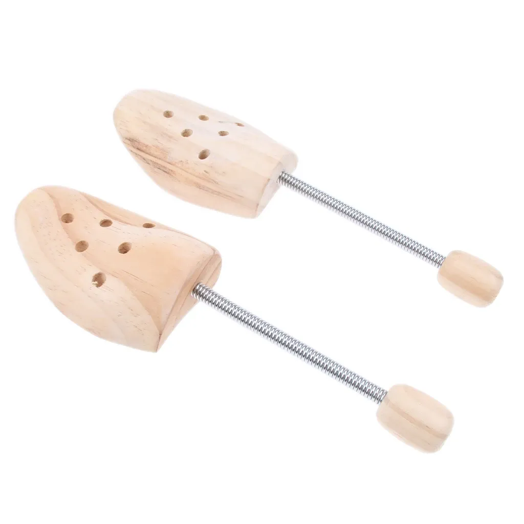 2pcs Men`s Women Cedar Wood Shoe Tree Stretcher Shaper Keeper