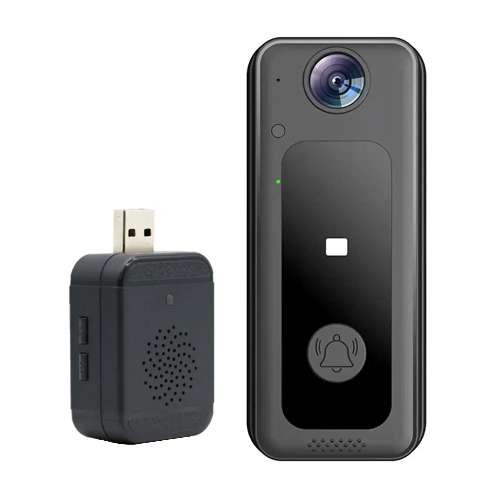 Outdoor IR Ring Doorbell with Camera Doorbell for Apartment