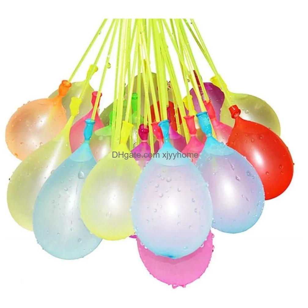 Party Decoration Water Balloon Toys Injection Rapid Filled Summer Waters Bomb Kids Water-Filled Balloons Beach Fun Chindren S Globos B Dhx4O