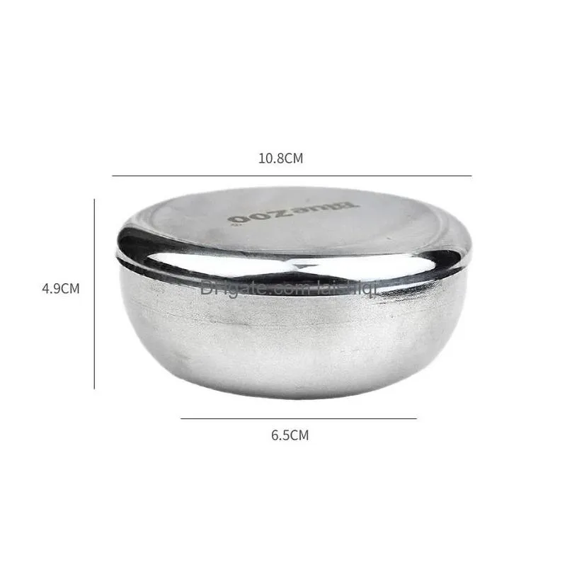 2024 men double layer stainless steel cup thicken durable shave soap bowl heat insulation smooth shaving mug wine alcohol tea cup1. for double layer