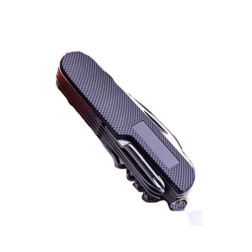 Knives Carbon Fiber Mtifunctional Folding Knife Household Bottle Opener Scissors Portable Outdoor Tools Creative Gift Drop Delivery Ho Dhv38