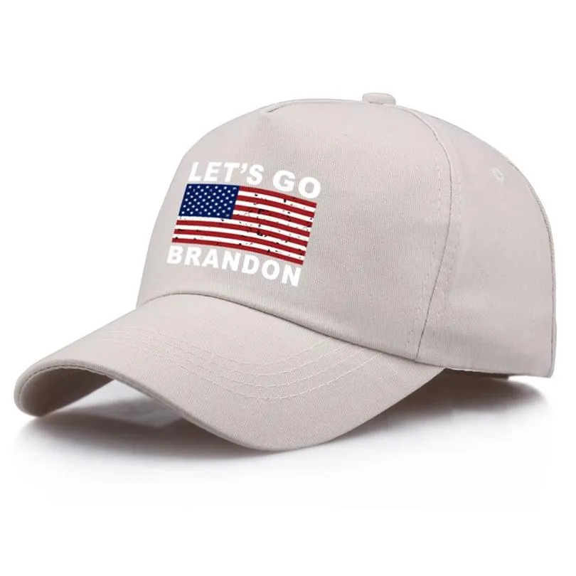 6 colors lets go brandon peaked cap cotton print hat designer baseball cap adjustable outdoor sun hats