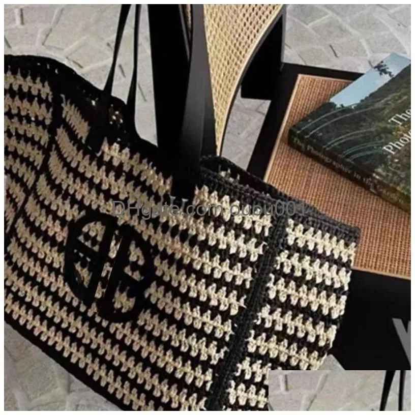 Outdoor Bags Anines Bing Designers Shoder Large Capacity Tote Bag St Beach Shop Letters Totes Hobos Fashion 493 Drop Delivery Sports O Dh4Qr