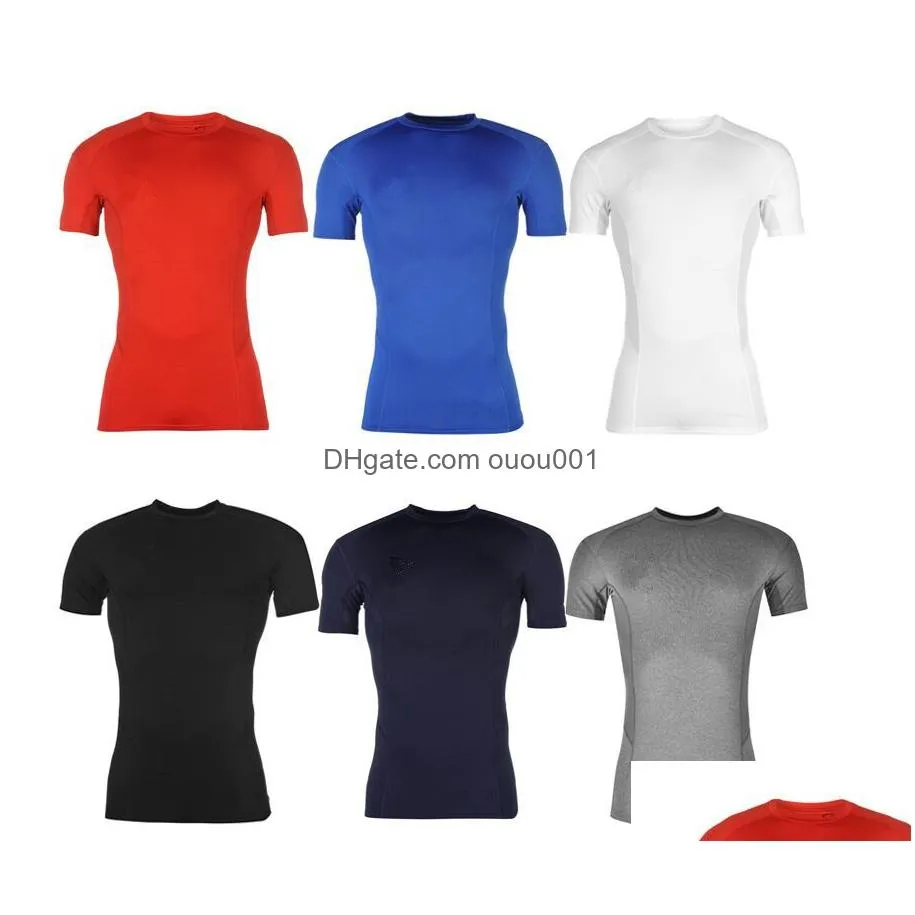 Wetsuits & Drysuits Tights Teen Short Sleeve T-Shirt Shampoo Drying Moisturizing Wrap Training Fitness Wear Drop Delivery Sports Outdo Dhoaa